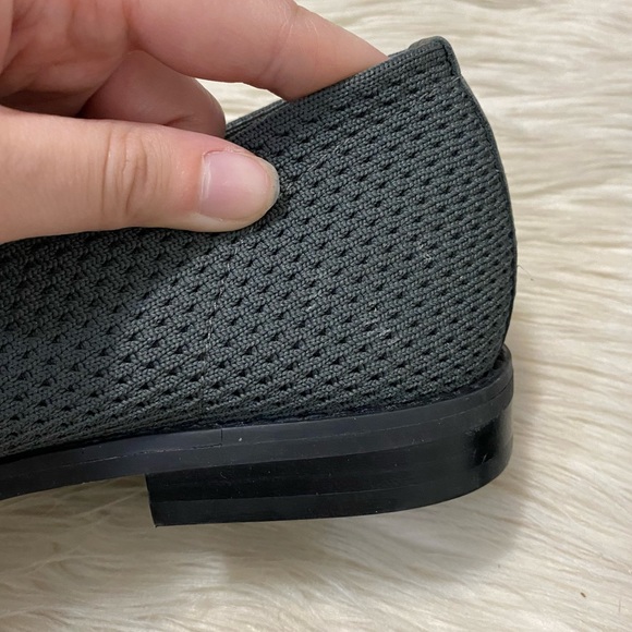 Eileen Fisher Gray Demi Knit Flats Slip On Shoes - Picture 11 of 11